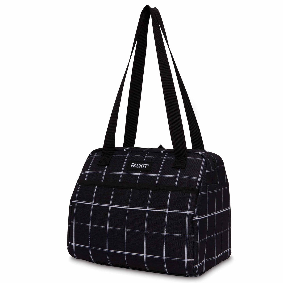 freezable-hampton-lunch-bag-f2 2022_Hampton-Lunch-Bag_Black-Grid_Left_Straps-Up_Lores_0800e0e3-5797-4ae6-9c7f-e61d4103afb1.jpg