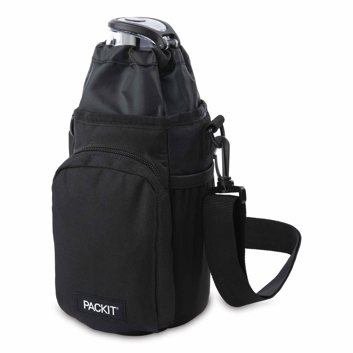 freezable-hydration-crossbody-y8 freezable-hydration-crossbody-black-with-water-bottle-inside.jpg