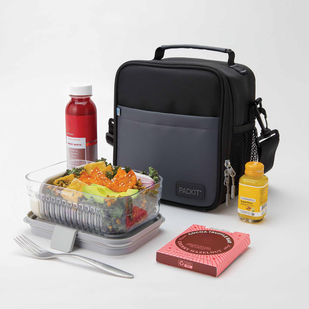 freezable-upright-lunch-box-z6 freezable-upright-lunch-box-black-gray-food-combo.jpg